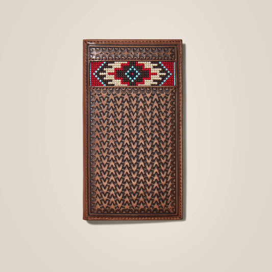 Rodeo Wallet Beaded Basketweave - Ariat Best Seller