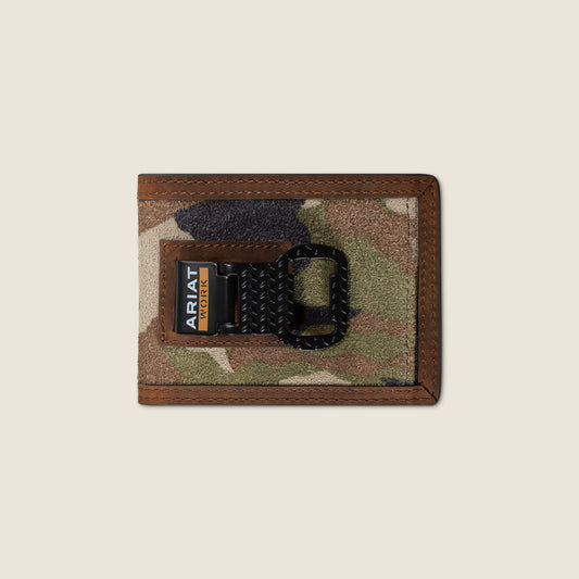 Camo Inlay Money Clip - Ariat Top Pick