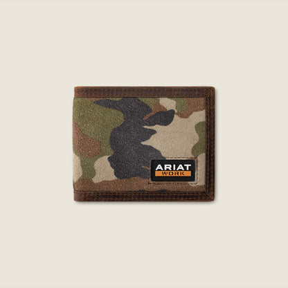 Camo Inlay Bifold Wallet - Ariat New