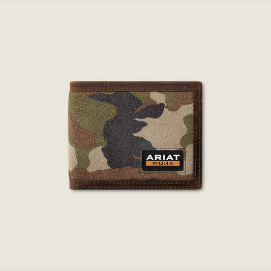 Camo Inlay Bifold Wallet - Ariat New