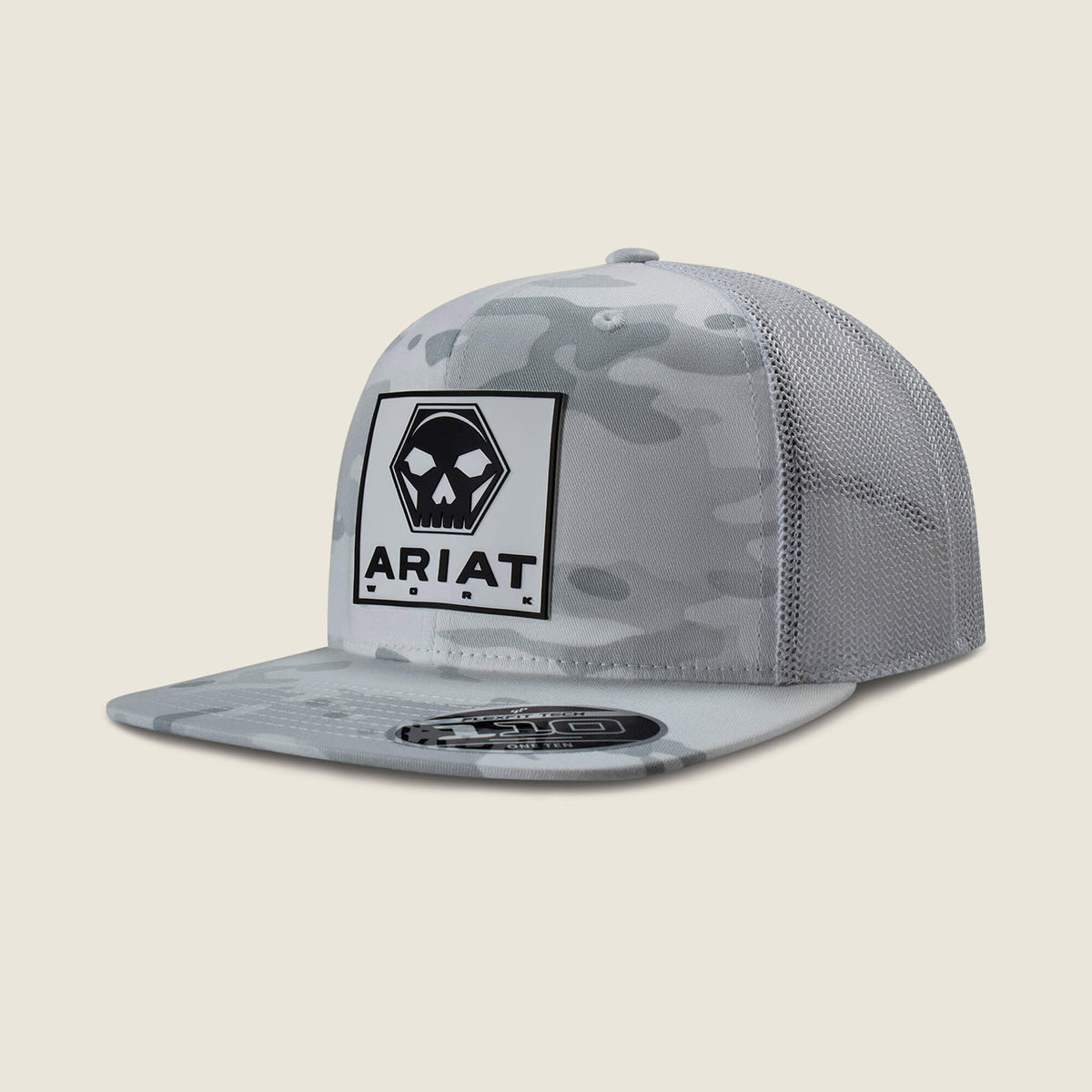 Ariat Work Skull Bolt Patch Cap - Ariat Featured