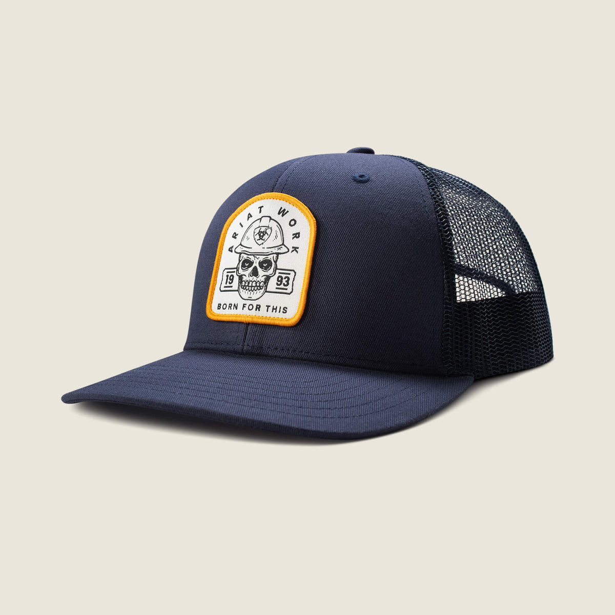 Work Roughneck Patch Snapback Cap - Ariat Classic