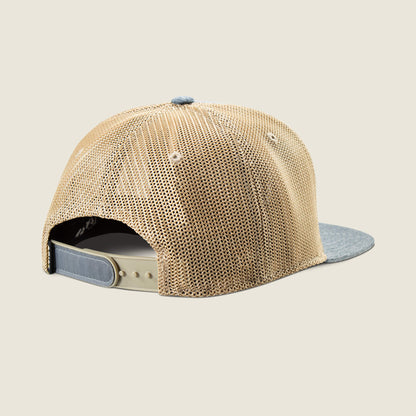 Ariat Work Leather Badge Snapback Cap - Ariat Signature