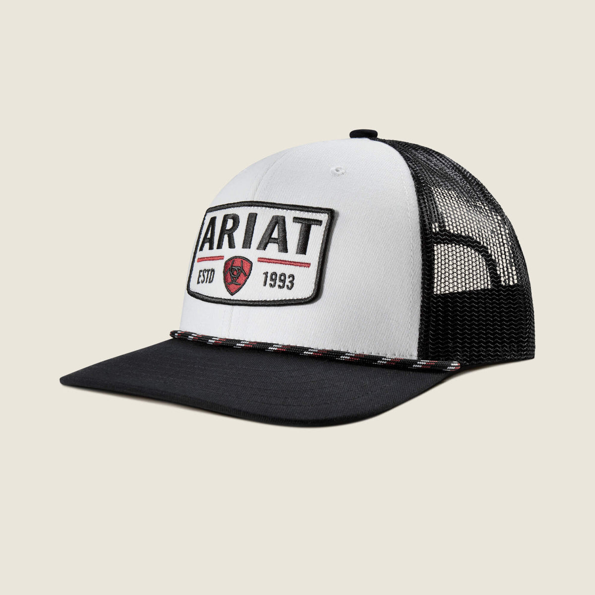 Ariat Patch Brim Rope Cap - Ariat Recommended