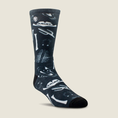 Southwest Rider Crew Sock 2 Pair Pack - Ariat Customer Favorite
