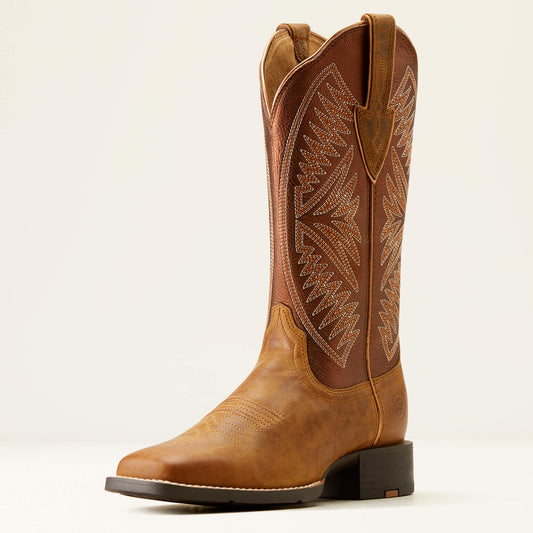 Round Up Ruidoso Wide Square Toe Western Boot - Ariat Sale