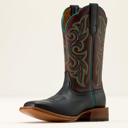 County Lane Wide Square Toe Western Boot - Ariat Great Value