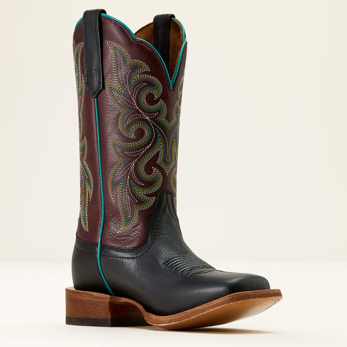 County Lane Wide Square Toe Western Boot - Ariat Great Value