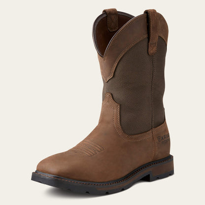 Groundbreaker Wide Square Toe Waterproof Steel Toe Work Boot - Ariat Deals
