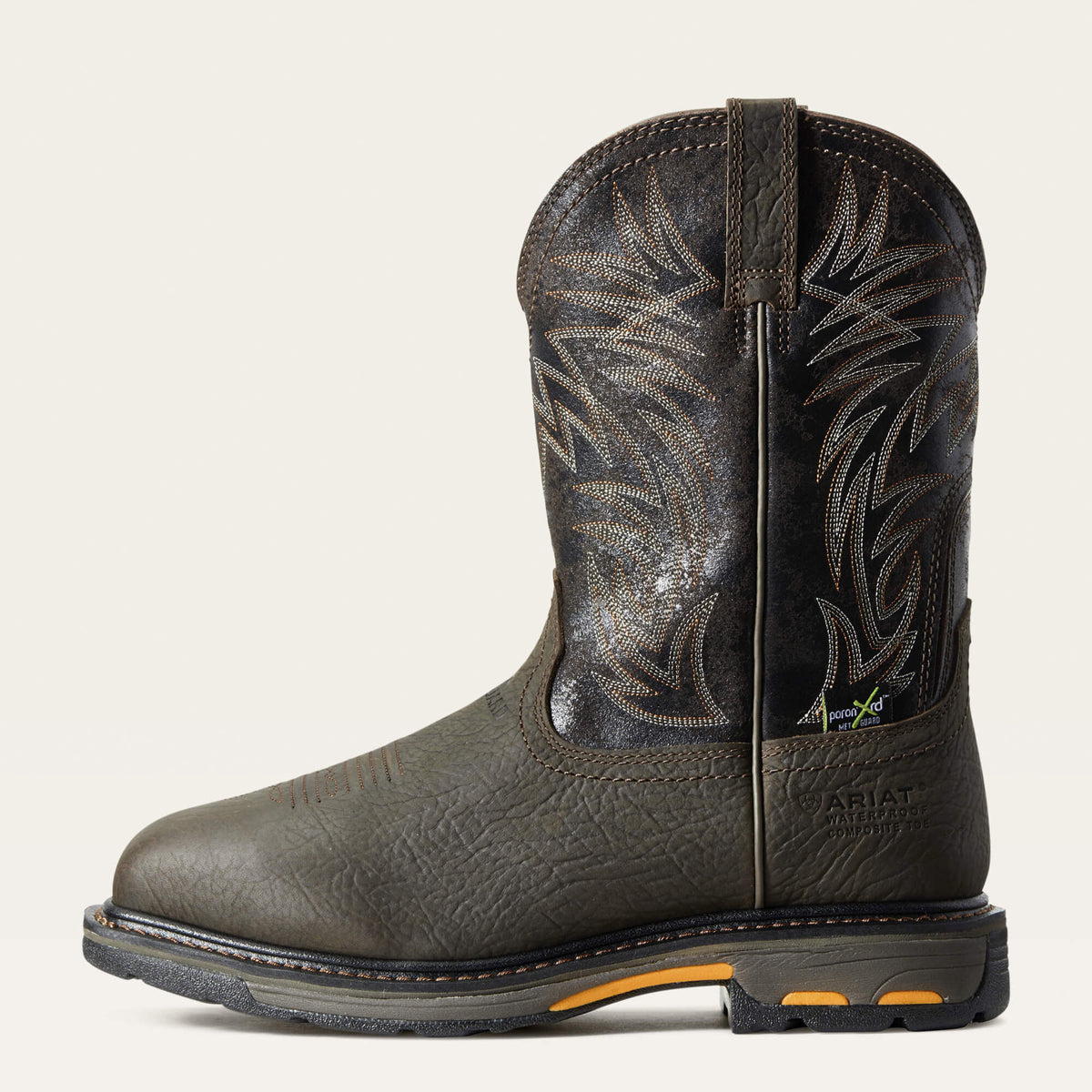 WorkHog Wide Square Toe MetGuard Waterproof Composite Toe Work Boot - Ariat Best Price