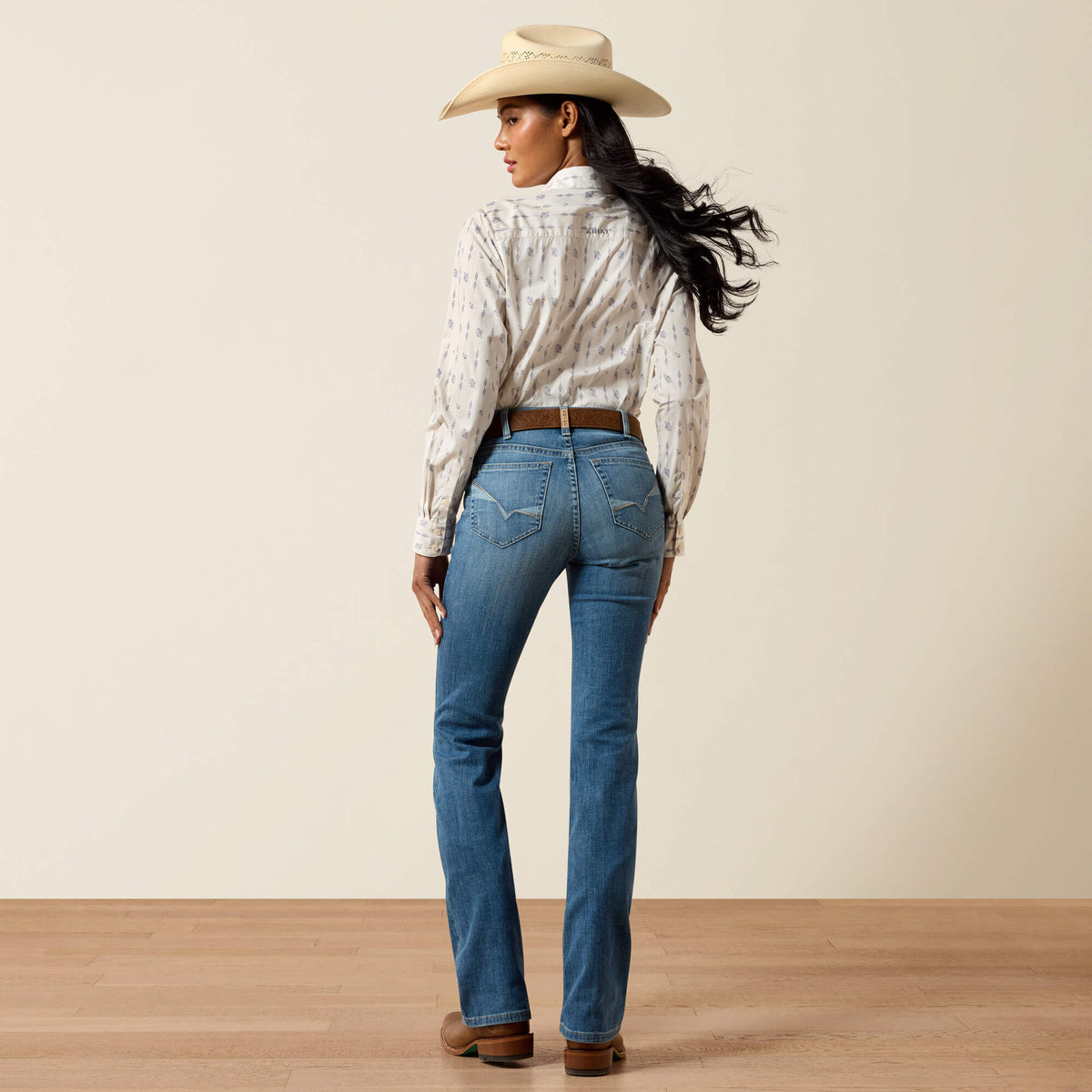 High Rise Lyra Boot Cut Jeans - Ariat Popular