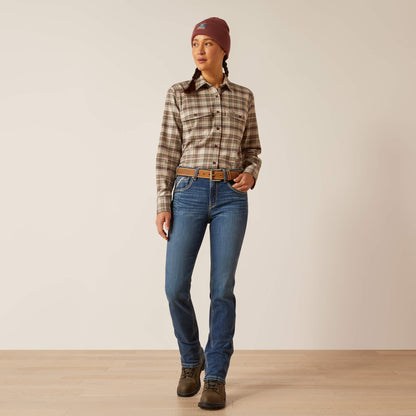 Rebar High Rise Riveter DuraStretch Straight Leg Jeans - Ariat Smart Buy