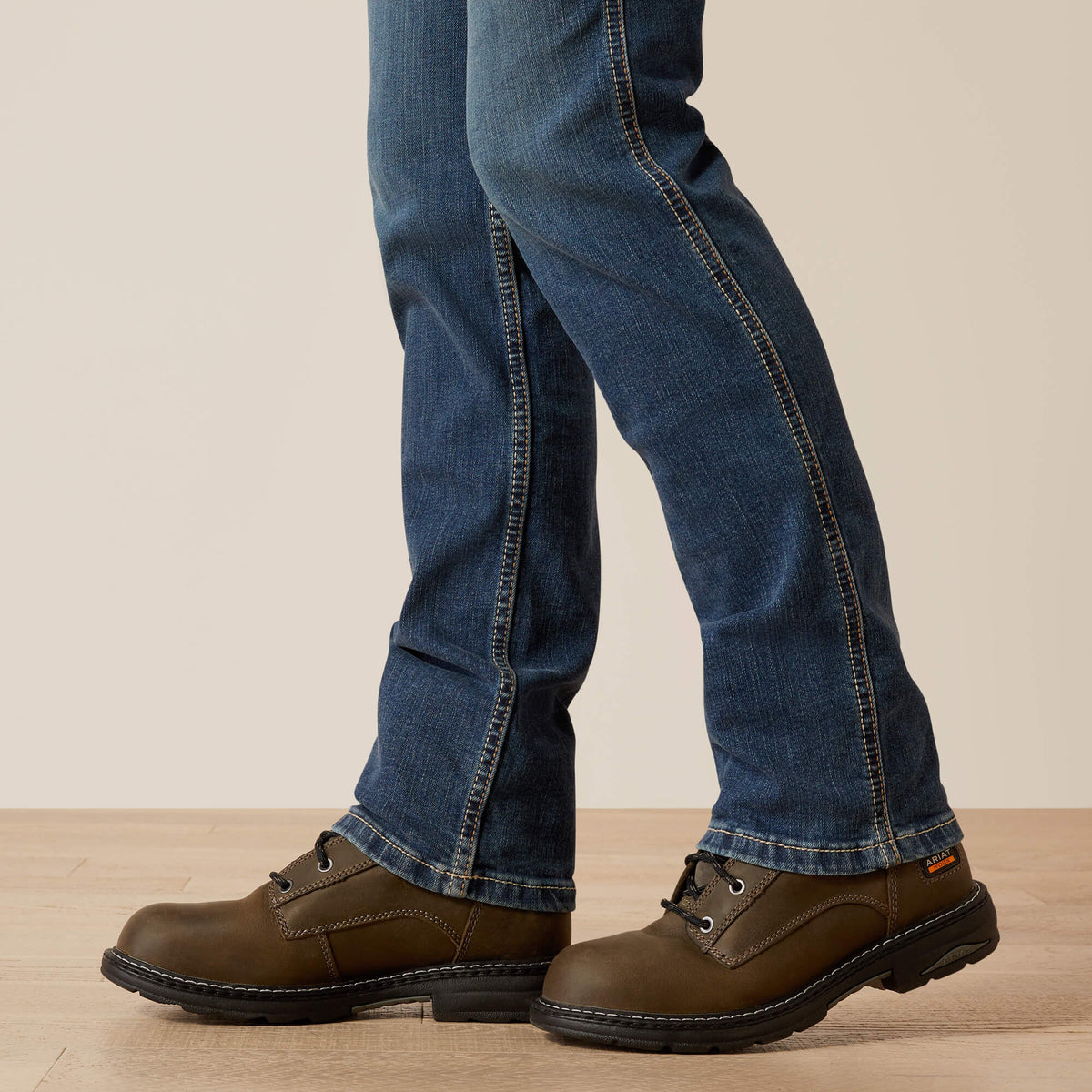 Rebar High Rise Riveter DuraStretch Straight Leg Jeans - Ariat Smart Buy