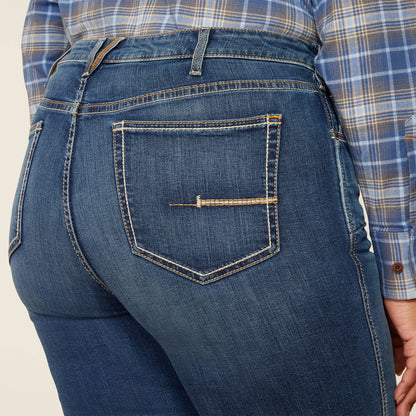 Rebar High Rise Riveter DuraStretch Straight Leg Jeans - Ariat Smart Buy