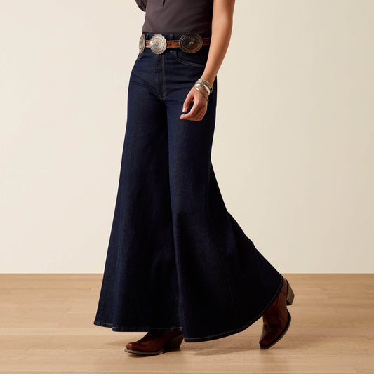 Ultra High Rise Jazmine Super Wide Jeans - Ariat Latest