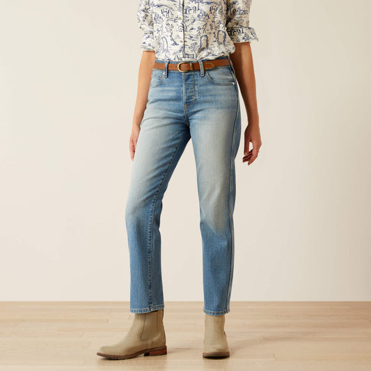 High Rise Bridle Slim Straight Leg Jeans - Ariat Best Price