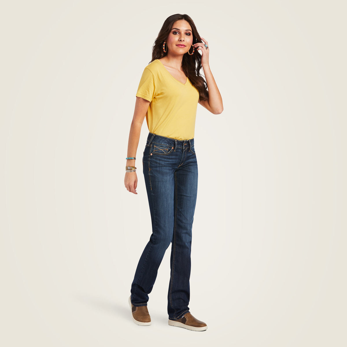 Mid Rise Octavia Straight Leg Jeans - Ariat Customer Favorite