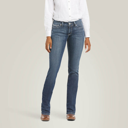 Arrow Fit Mid Rise Gianna Straight Leg Jeans - Ariat Quality