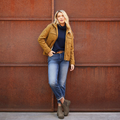 High Rise Bridle Slim Straight Leg Jeans - Ariat Trusted