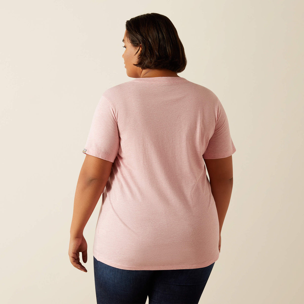 Rebar Cotton Strong Standard V-Neck T-Shirt - Ariat Trending