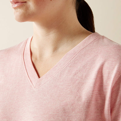 Rebar Cotton Strong Standard V-Neck T-Shirt - Ariat Trending