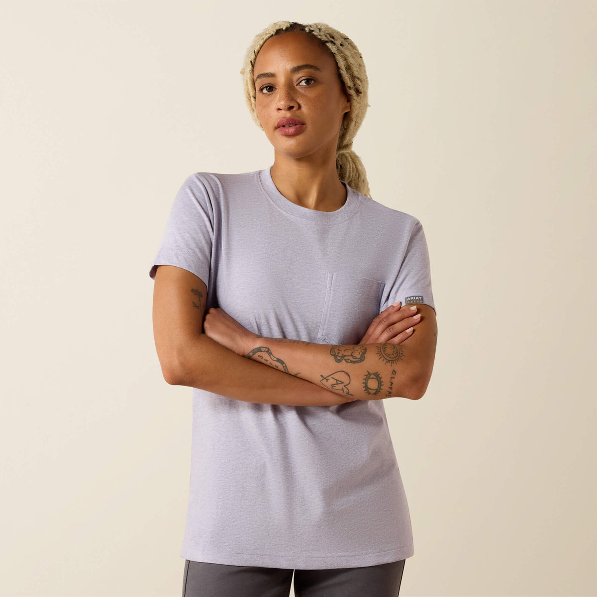 Rebar Cotton Strong Space Dyed T-Shirt - Ariat Deals