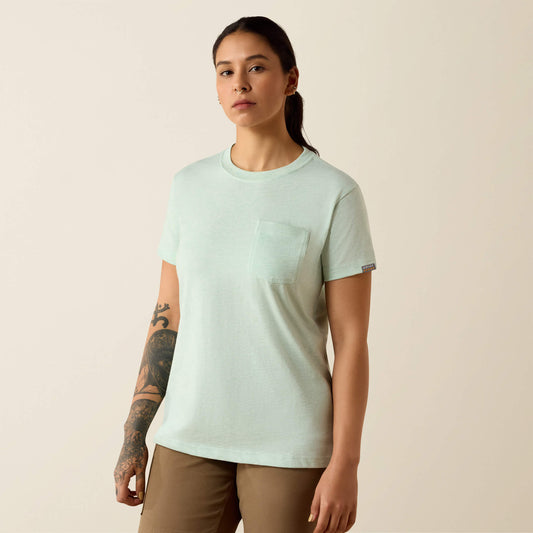 Rebar Cotton Strong Space Dyed T-Shirt - Ariat Smart Buy