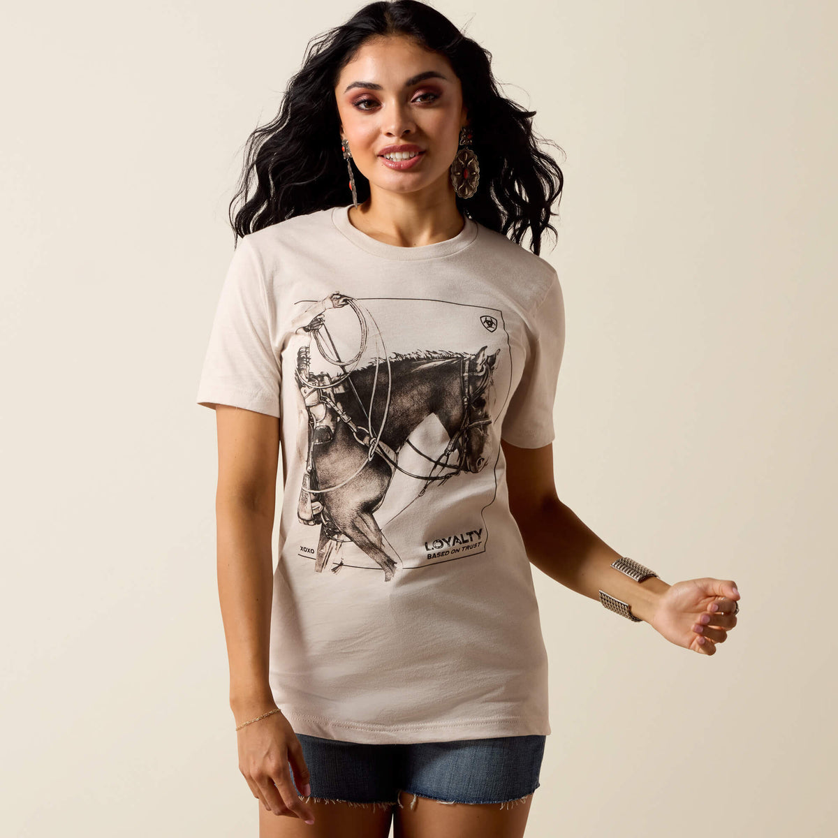 Ariat x XOXO Loyalty Based on Trust T-Shirt - Ariat Hot Sale