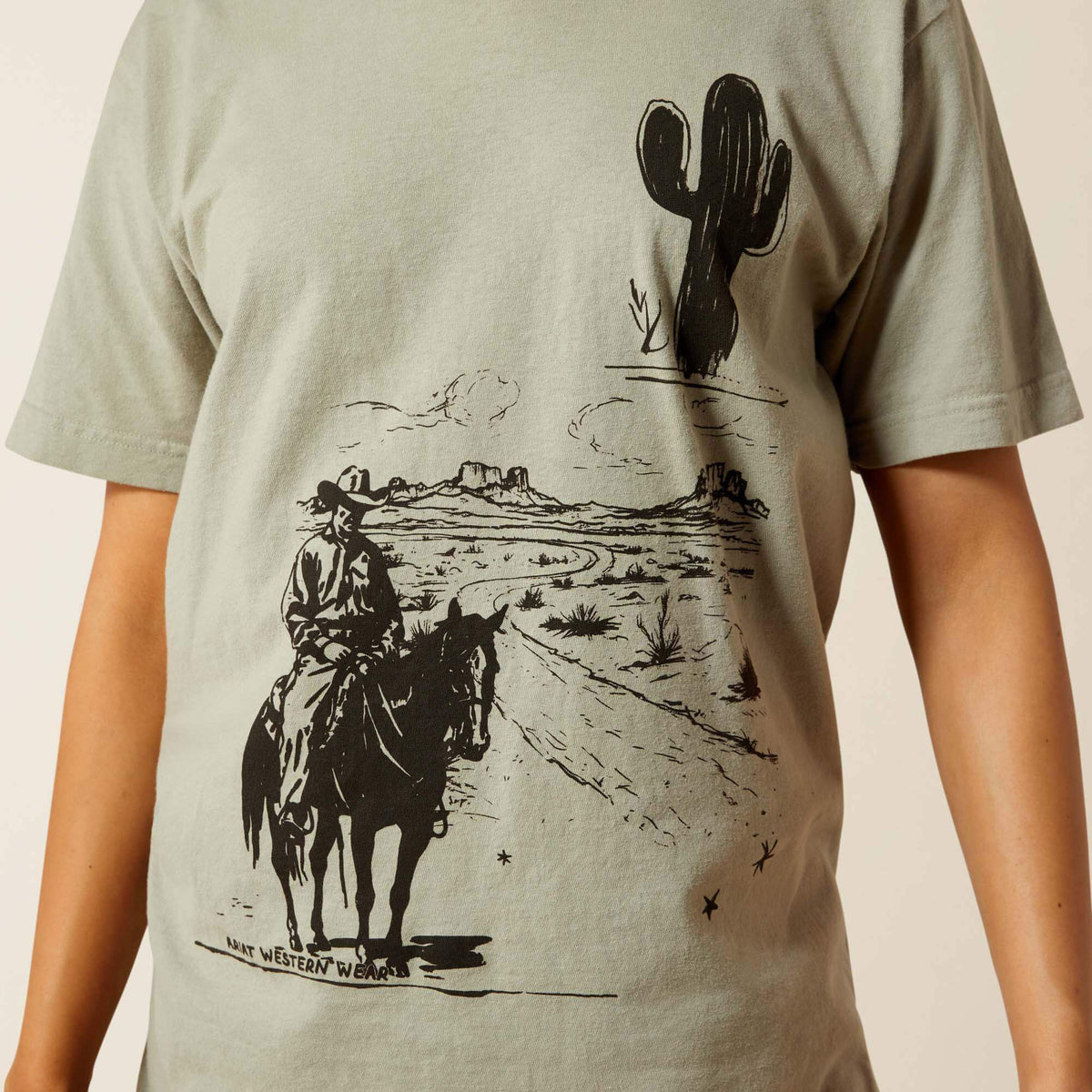 Ariat Sketchy Cowboy T-Shirt - Ariat Premium