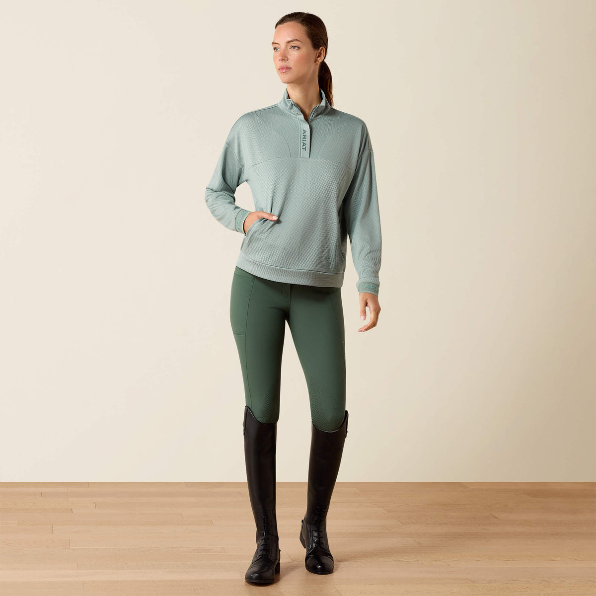 Breathe 1/2 Zip Sweatshirt - Ariat Hot Sale