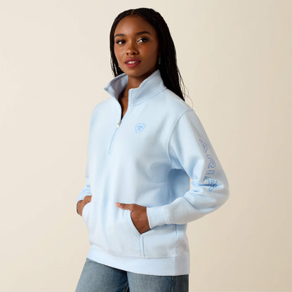 Foundation Logo 1/2 Zip Sweatshirt - Ariat Recommended