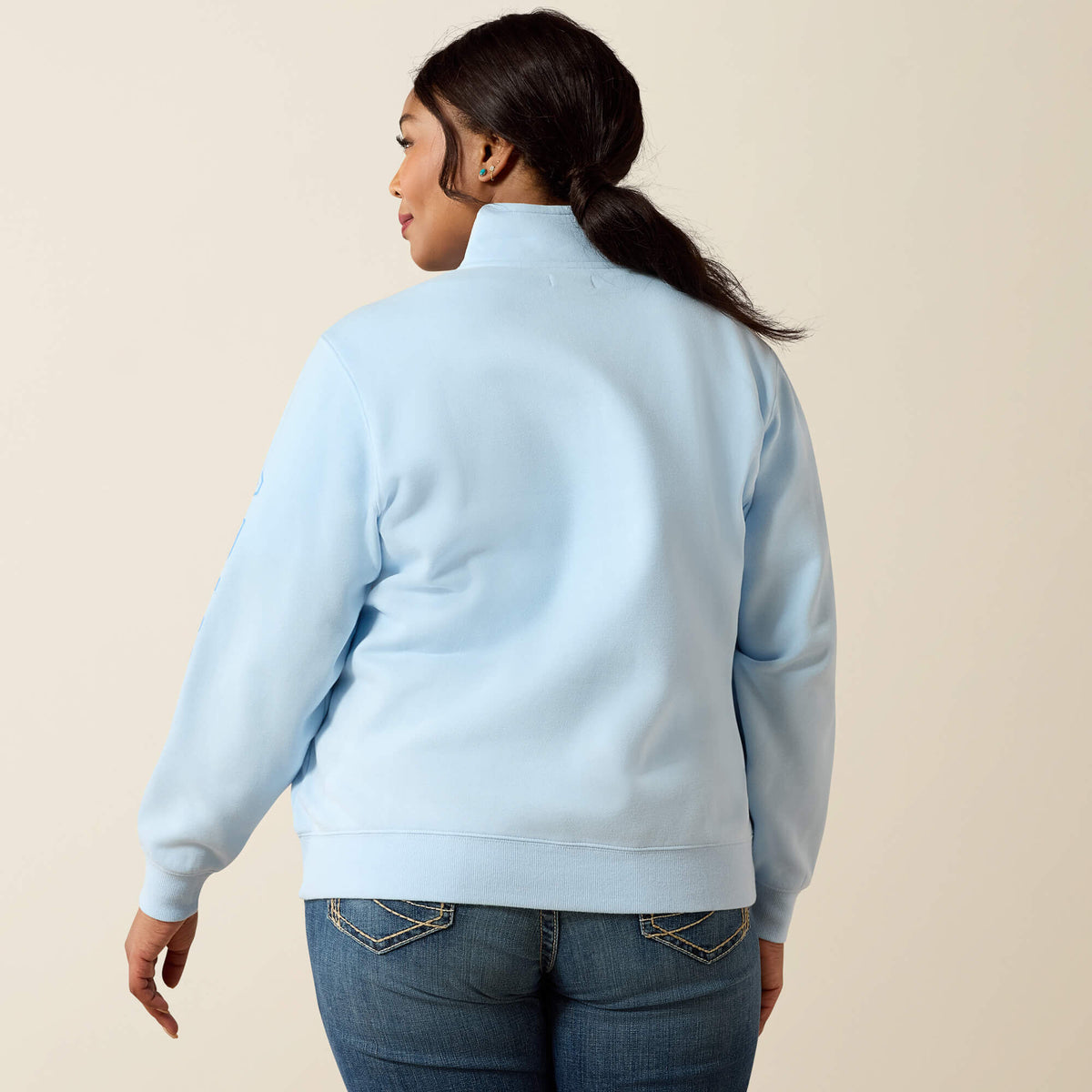 Foundation Logo 1/2 Zip Sweatshirt - Ariat Recommended