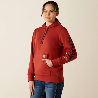 Rebar Workman Graphic Hoodie - Ariat Discount