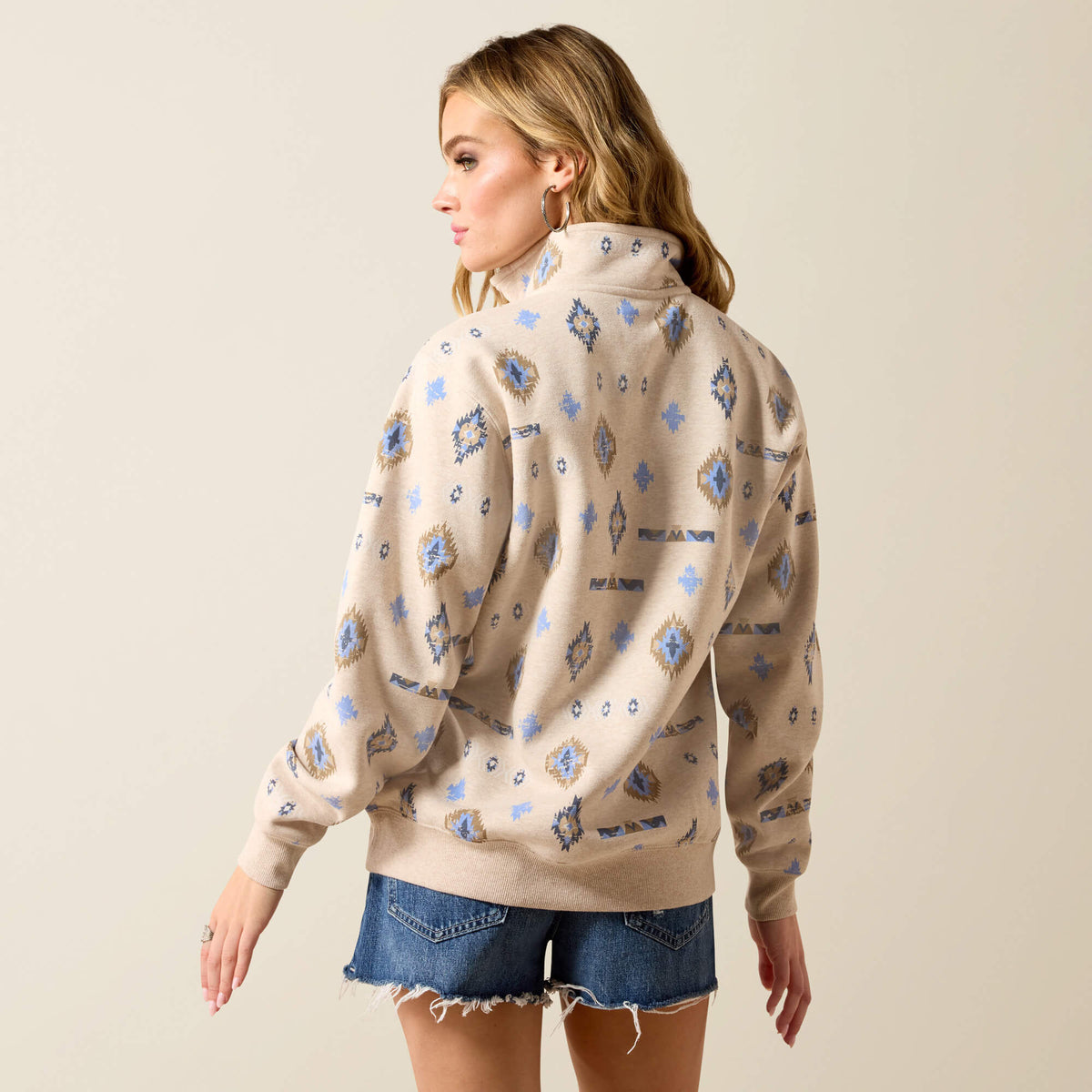Sapphire 1/2 Zip Sweatshirt - Ariat Great Value