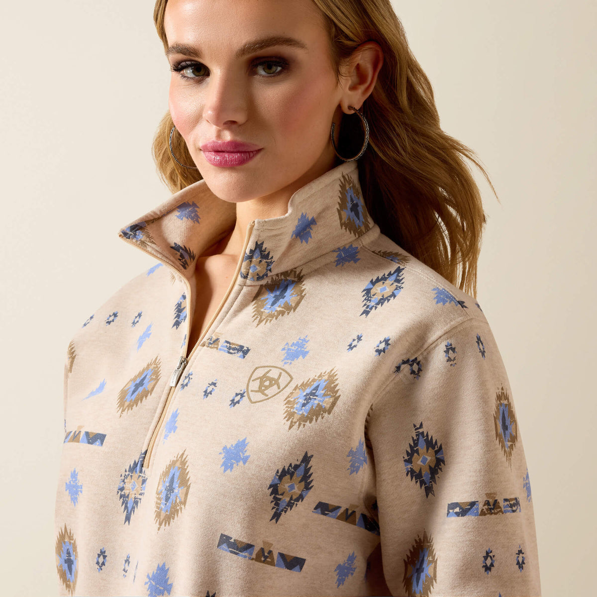 Sapphire 1/2 Zip Sweatshirt - Ariat Great Value