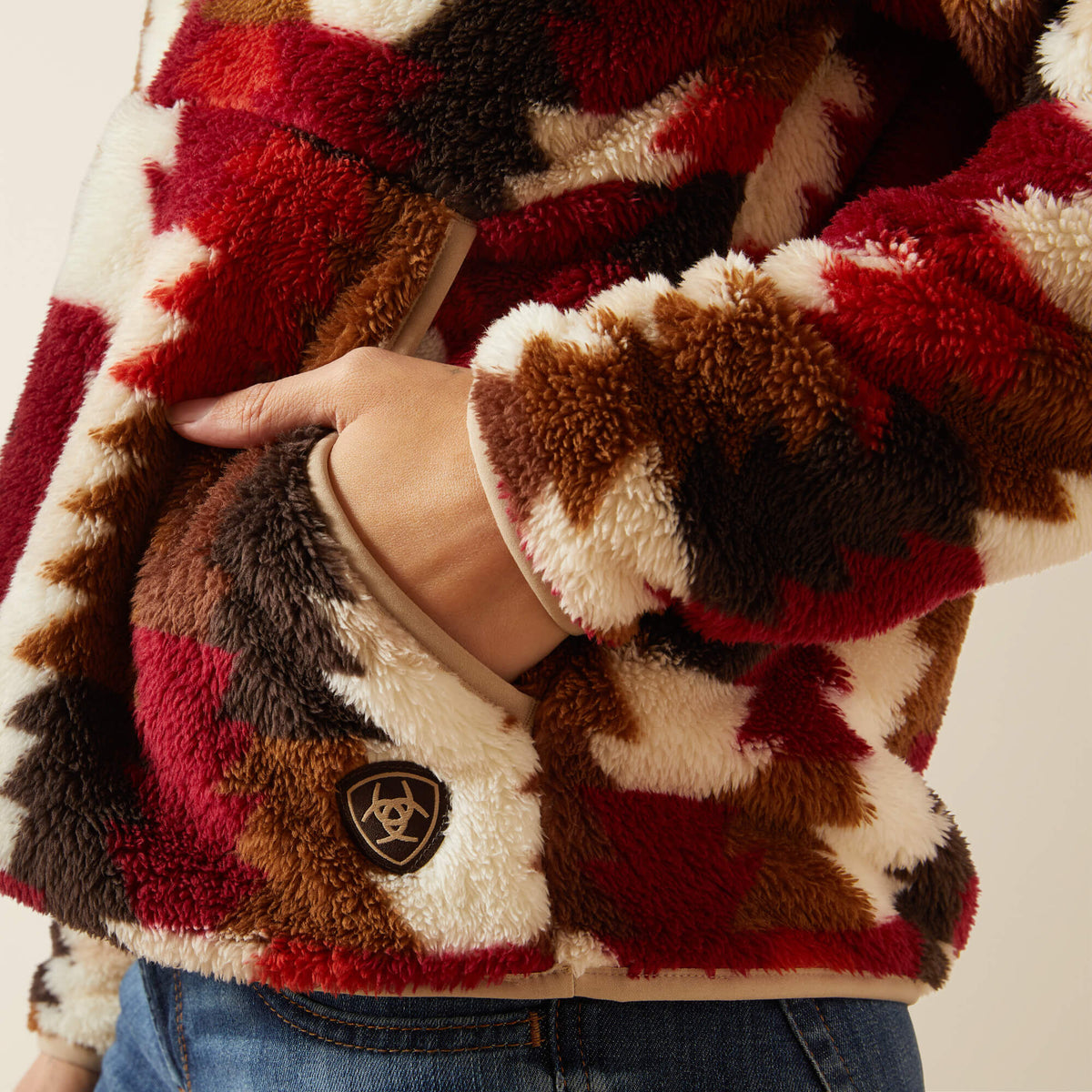 Berber Snap Front Sweatshirt - Ariat Deals
