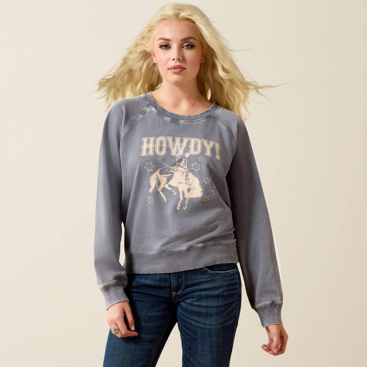 Vintage Raglan Sweatshirt - Ariat Trending