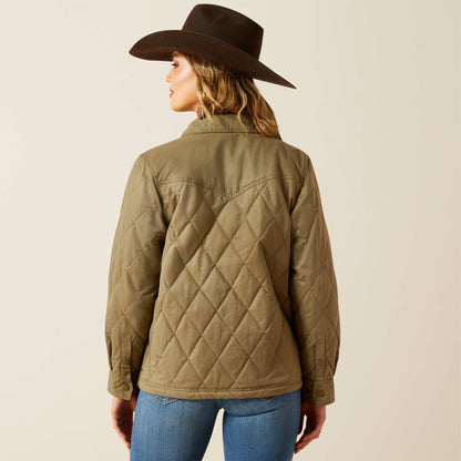 Grizzly Quilted Barn Jacket - Ariat Latest