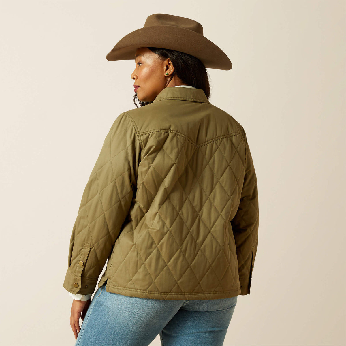 Grizzly Quilted Barn Jacket - Ariat Latest