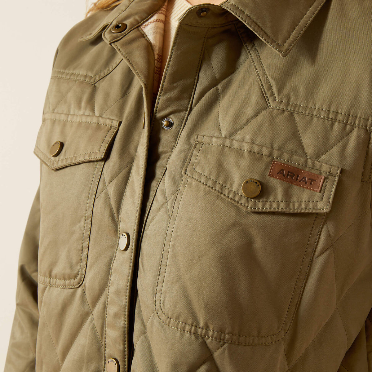 Grizzly Quilted Barn Jacket - Ariat Latest