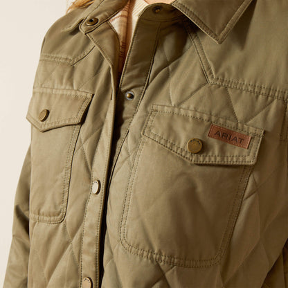 Grizzly Quilted Barn Jacket - Ariat Latest