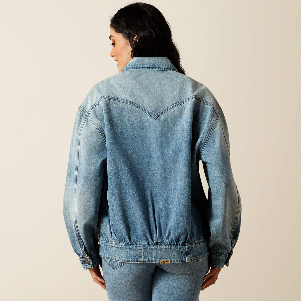 Cheyenne Denim Bomber Jacket - Ariat Popular