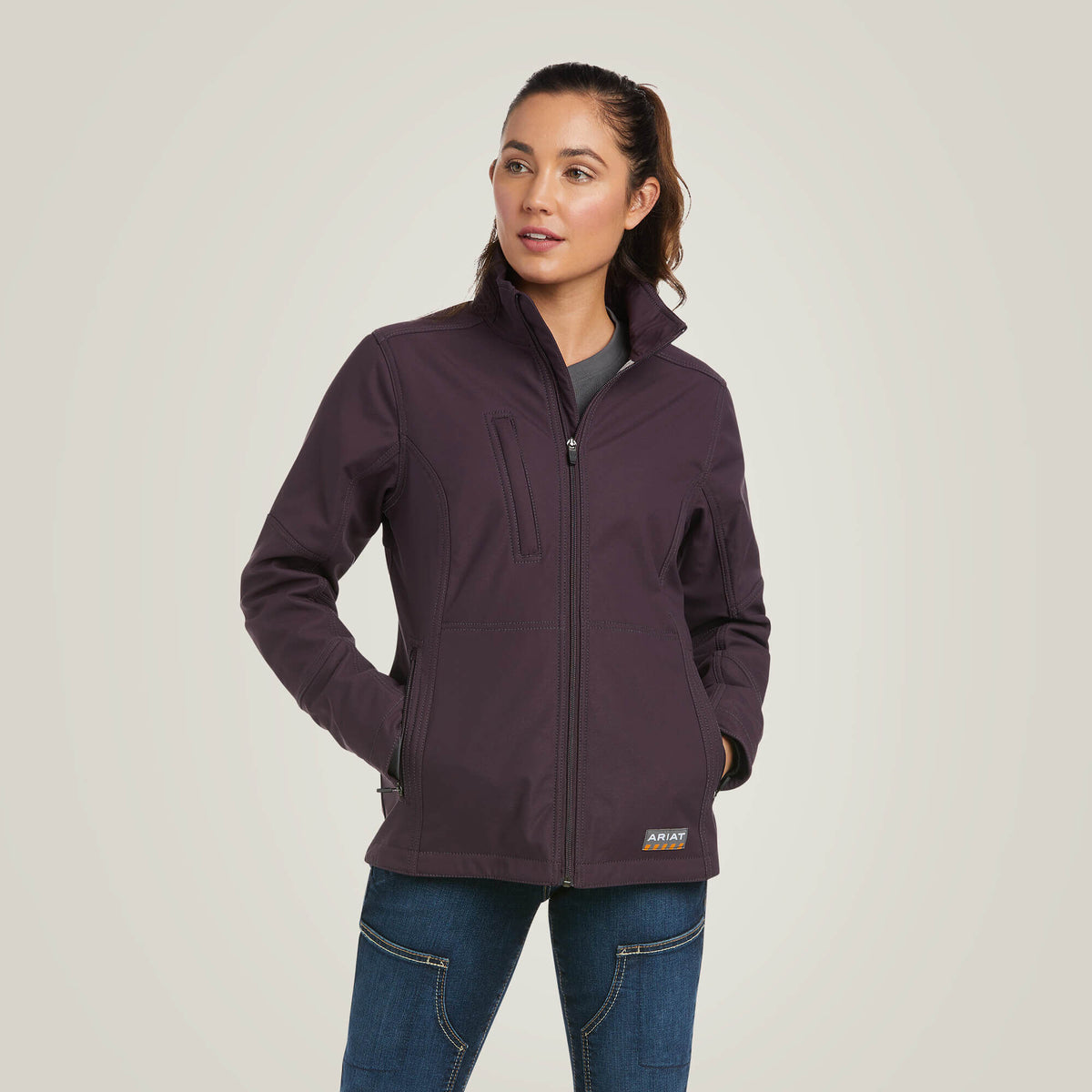 Rebar Stretch Canvas Softshell Jacket - Ariat Latest