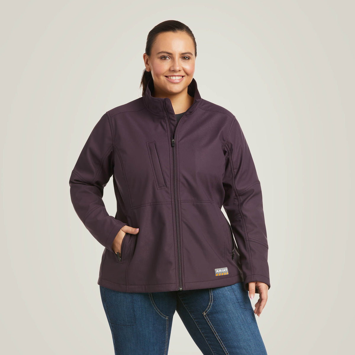 Rebar Stretch Canvas Softshell Jacket - Ariat Latest