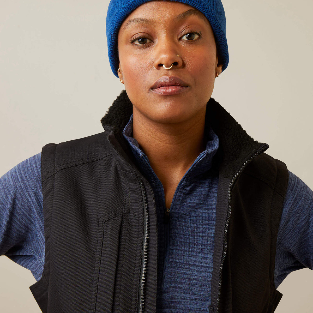 Rebar DuraCanvas Insulated Vest - Ariat Featured