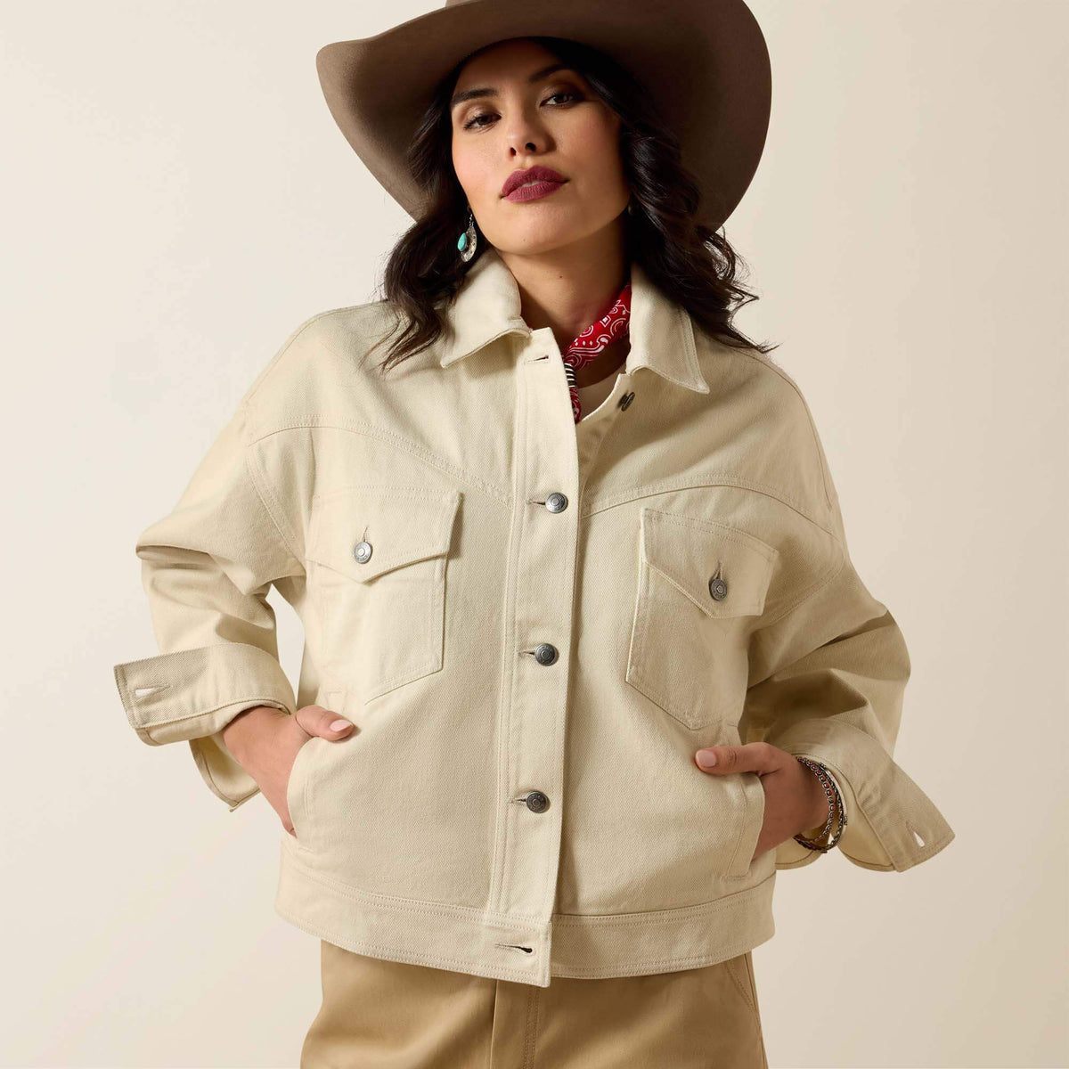 Solar Cotton Twill Jacket - Ariat Featured