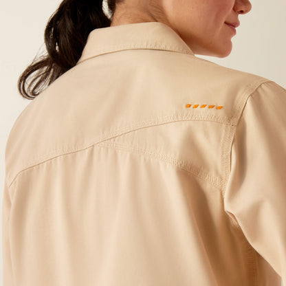 Rebar Cropped Woven Shirt Jacket - Ariat Featured