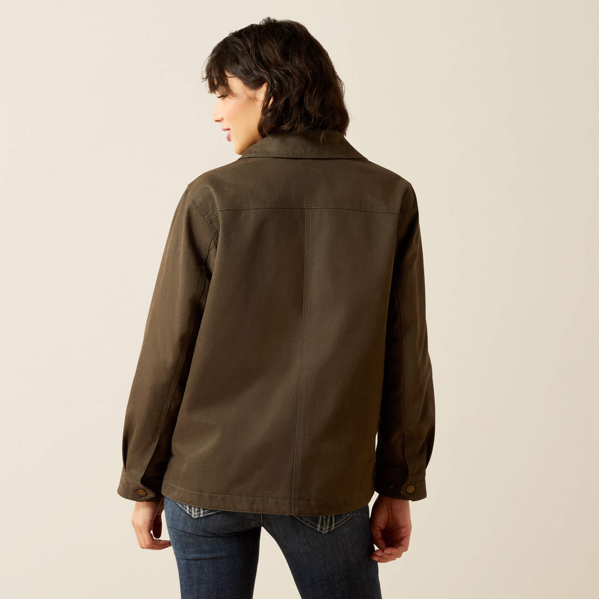 Western Canvas Chore Jacket - Ariat Featured