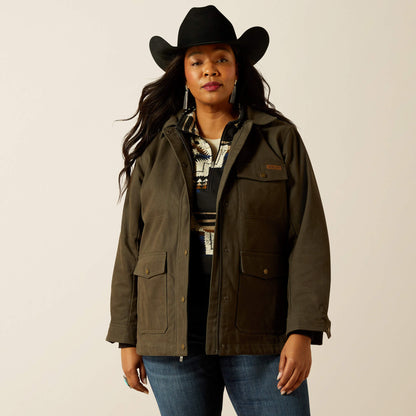 Western Canvas Chore Jacket - Ariat Featured