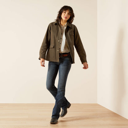 Western Canvas Chore Jacket - Ariat Featured